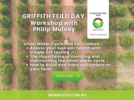 Worm Tech at Griffith Field Day